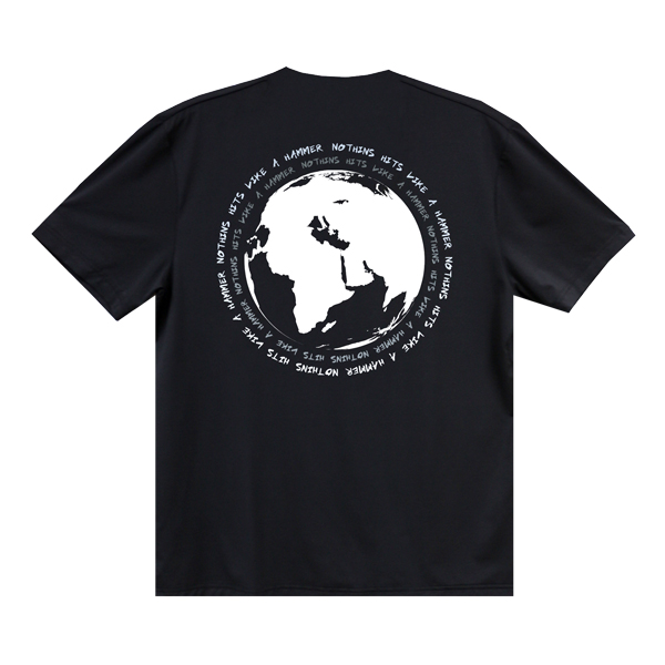 HAMMER GLOBE ROUND T-SHIRT