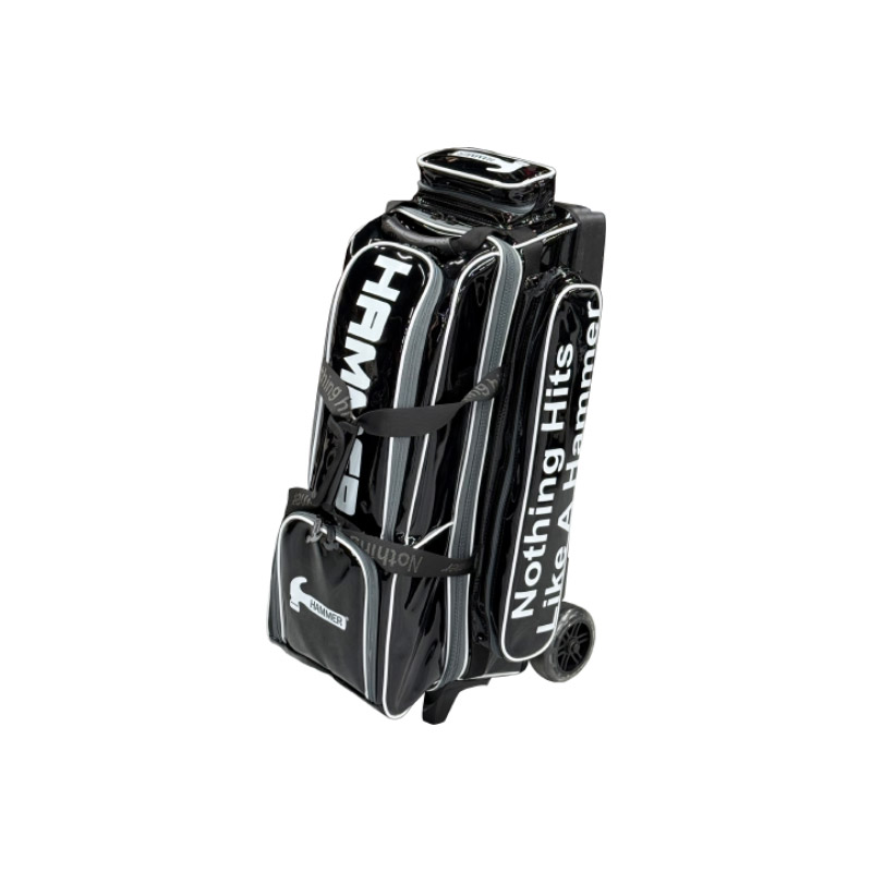 HAMMER SLIM 3BALL ROLLER BAG - BLACK