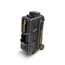 HAMMER SLIM 3BALL ROLLER BAG - NAVY/GOLD