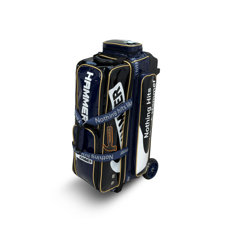 HAMMER SLIM 3BALL ROLLER BAG - NAVY/BLACK